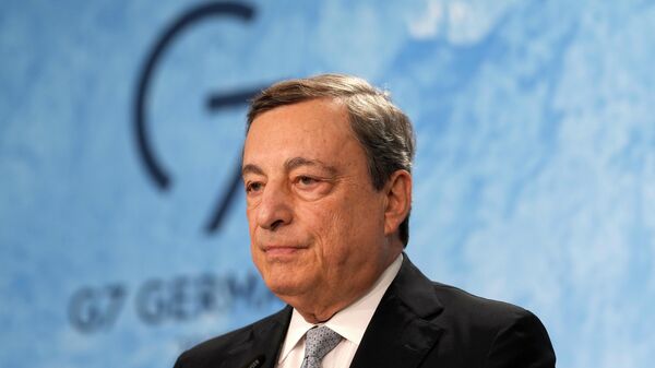 Mario Draghi, el primer ministro de Italia - Sputnik Mundo