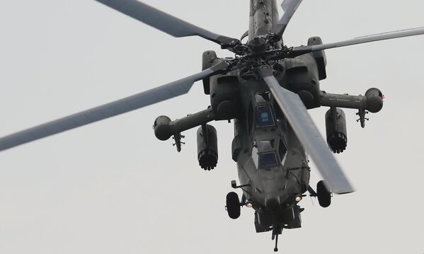 Una característica especial del Mi-28N es su capacidad para operar en condiciones complejas de visibilidad limitada. - Sputnik Mundo