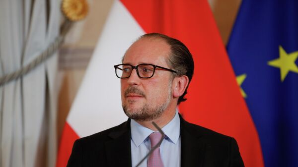 Alexander Schallenberg, el ministro de Exteriores austriaco - Sputnik Mundo