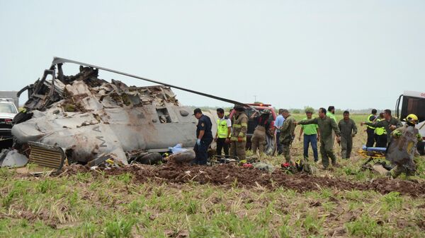  el helicóptero que cayó en Sinaloa al capturar Rafael Caro Quintero - Sputnik Mundo