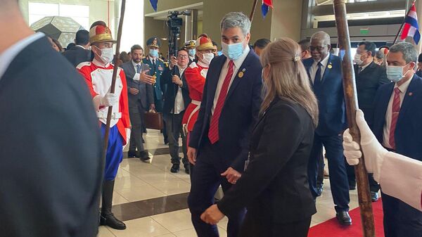 El presidente de Paraguay, Mario Abdo Benítez - Sputnik Mundo