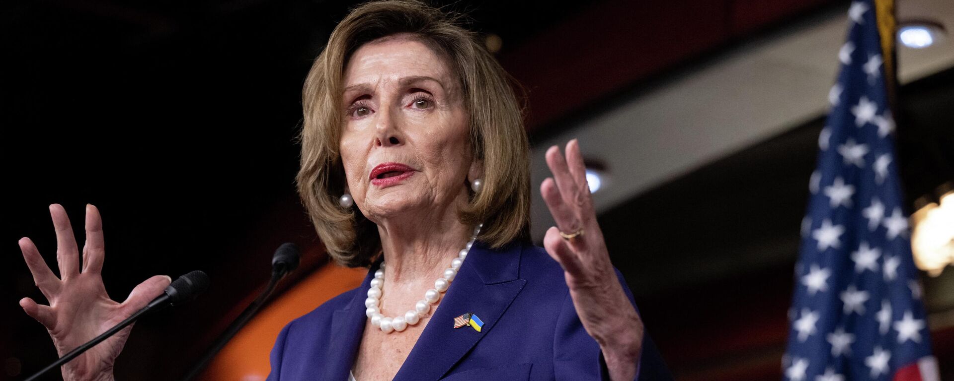 Nancy Pelosi, presidenta de la Cámara de Representantes de EEUU Nancy Pelosi, presidenta de la Cámara de Representantes de EEUU - Sputnik Mundo, 1920, 02.08.2022