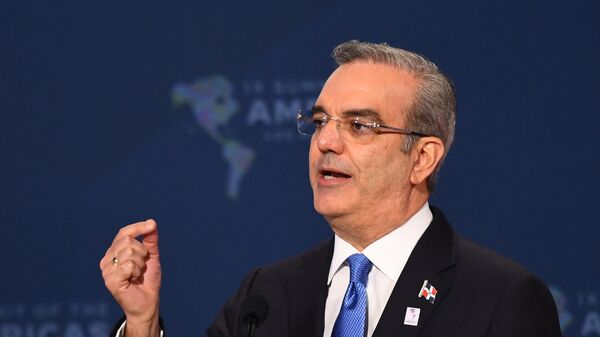 Luis Abinader, el presidente de República Dominicana - Sputnik Mundo