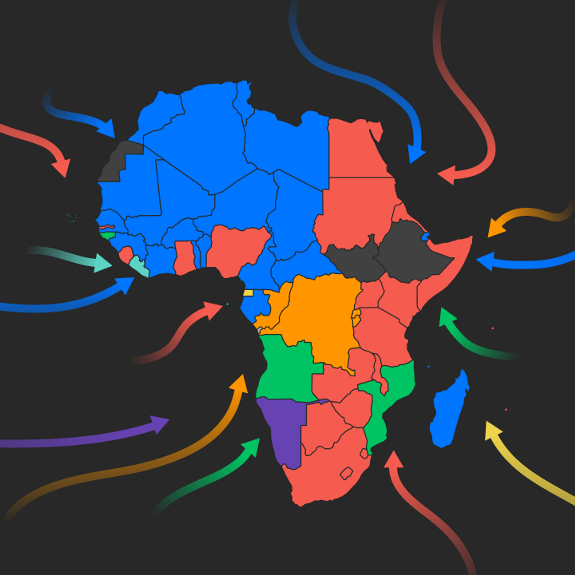 Cronología de la descolonización de África , Sputnik Mundo