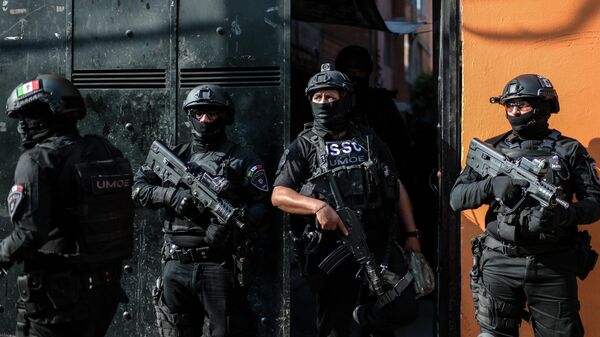 Las fuerzas de seguridad mexicanas - Sputnik Mundo