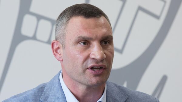 Vitali Klichkó, alcalde de Kiev - Sputnik Mundo