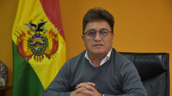 Ramiro Villavicencio, ministro de Minería y Metalurgia de Bolivia - Sputnik Mundo