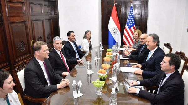 Visita de subsecretario de Estado de EEUU Mark Wells, a Paraguay - Sputnik Mundo