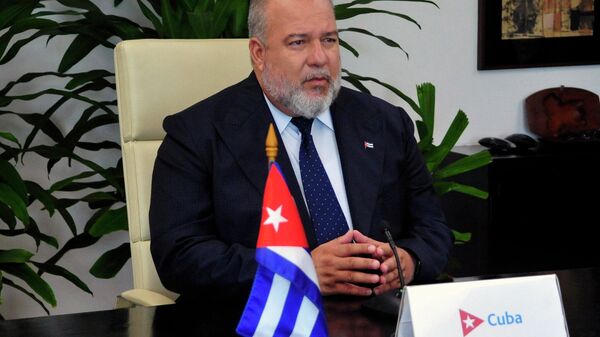 El primer ministro cubano, Manuel Marrero - Sputnik Mundo
