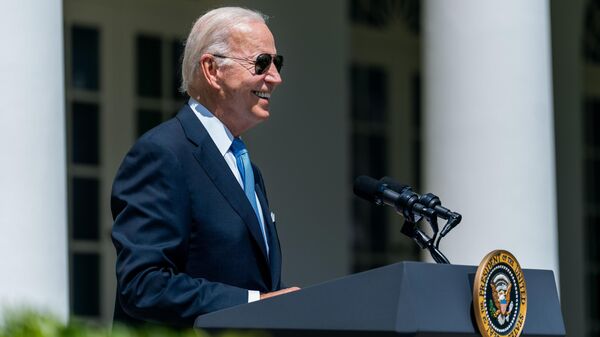 El presidente de Estados Unidos, Joe Biden - Sputnik Mundo