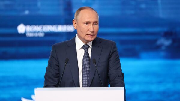 Vladímir Putin, presidente de Rusiqa - Sputnik Mundo