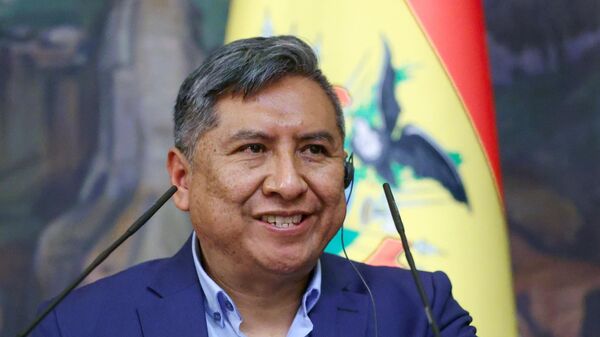 Rogelio Mayta, el ministro de Asuntos Exteriores de Bolivia - Sputnik Mundo