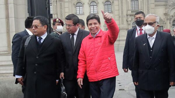 El presidente de Perú, Pedro Castillo - Sputnik Mundo