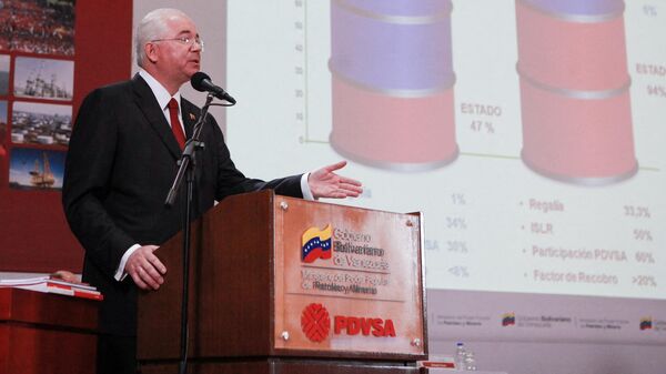 El expresidente de PDVSA Rafael Ramírez - Sputnik Mundo