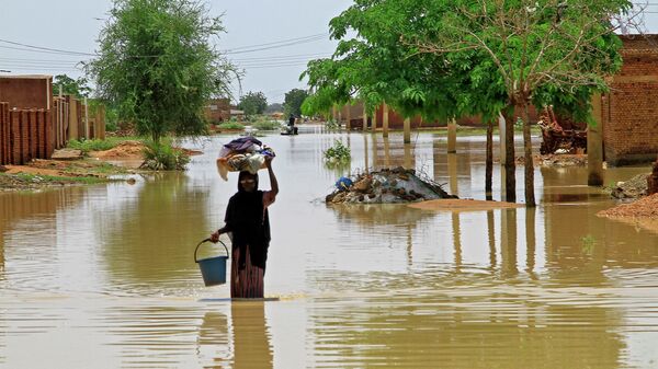 Las consecuencias de las inundaciones en Sudán - Sputnik Mundo