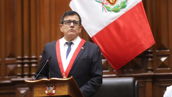 José Williams Zapata, presidente del Congreso peruano - Sputnik Mundo