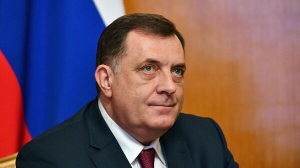 Milorad Dodik, líder serbobosnio  - Sputnik Mundo
