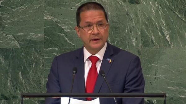 El ministro de Asuntos Exteriores de Venezuela, Carlos Rafael Faría Tortosa - Sputnik Mundo