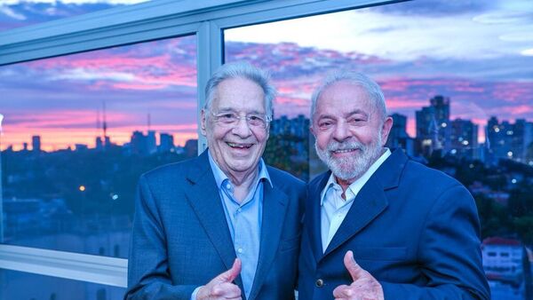 Los expresidentes de Brasil, Fernando Henrique Cardoso y Lula da Silva - Sputnik Mundo