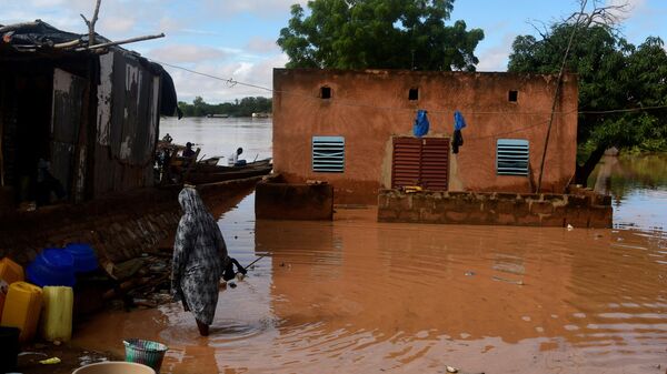 Las inundaciones en Níger - Sputnik Mundo