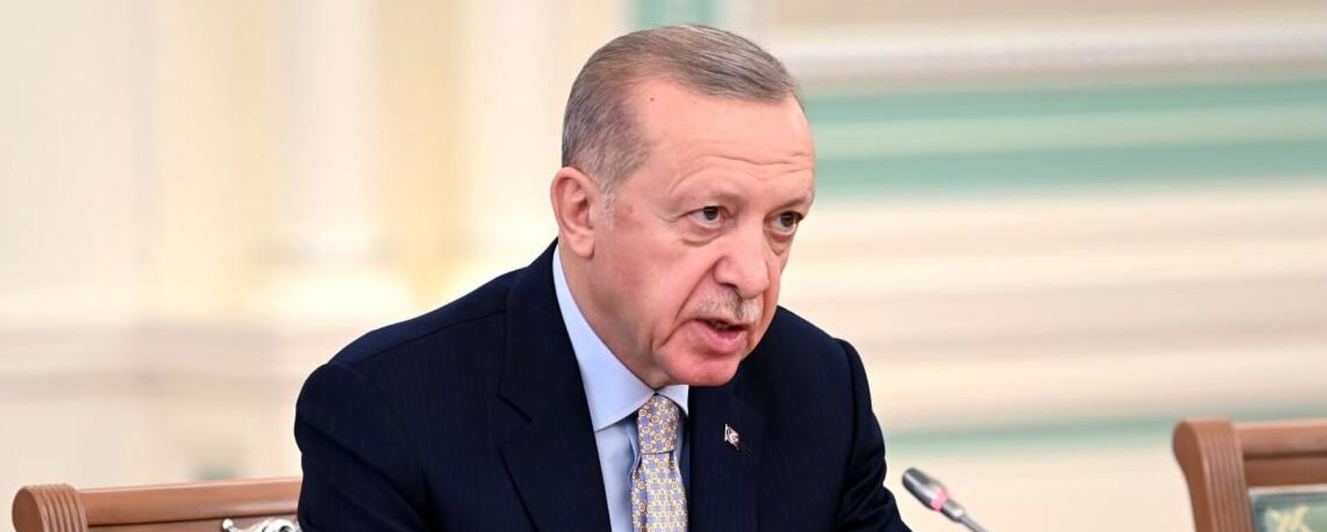 El presidente de Turquía, Recep Tayyip Erdogan - Sputnik Mundo, 1920, 05.02.2023