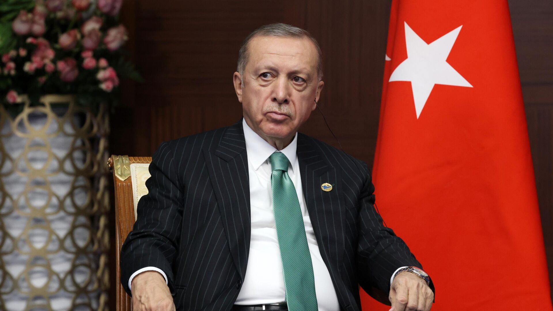 El presidente de Turquía, Recep Tayyip Erdogan - Sputnik Mundo, 1920, 23.03.2023