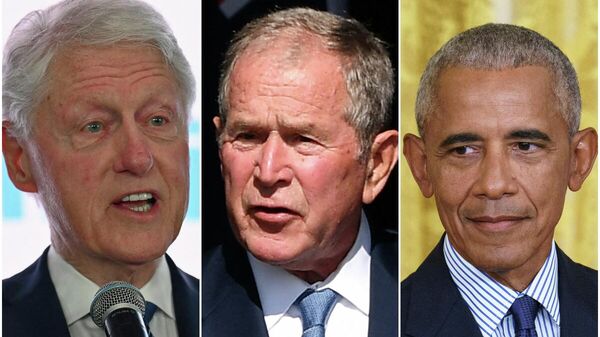 Clinton, Bush y Obama  - Sputnik Mundo