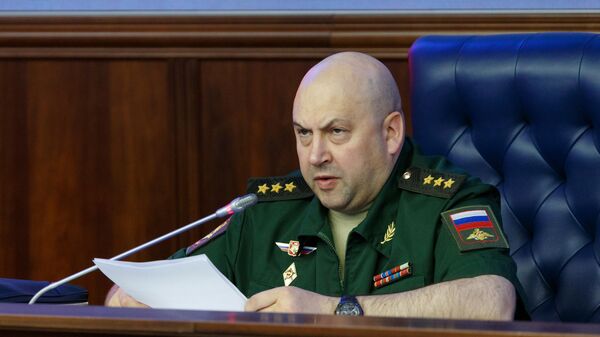 Serguéi Surovikin, el general del Ejército y comandante de las fuerzas rusas en la zona de la operación especial - Sputnik Mundo