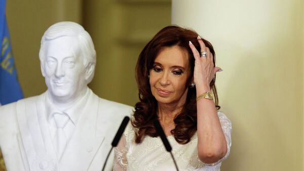 Cristina Fernández de Kirchner, vicepresidenta argentina - Sputnik Mundo
