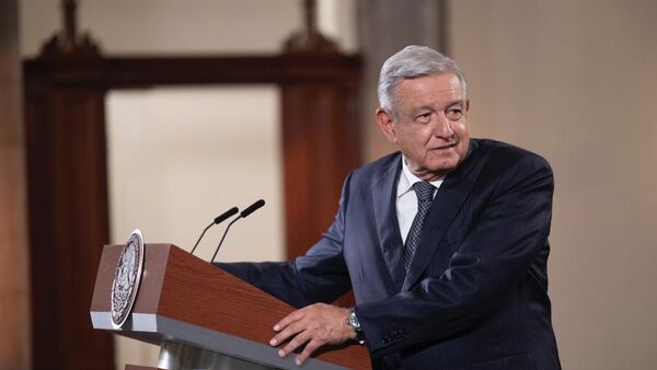 Andrés Manuel López Obrador, presidente de México - Sputnik Mundo