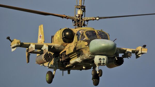Helicóptero de combate ruso Ka-52 Aligator - Sputnik Mundo