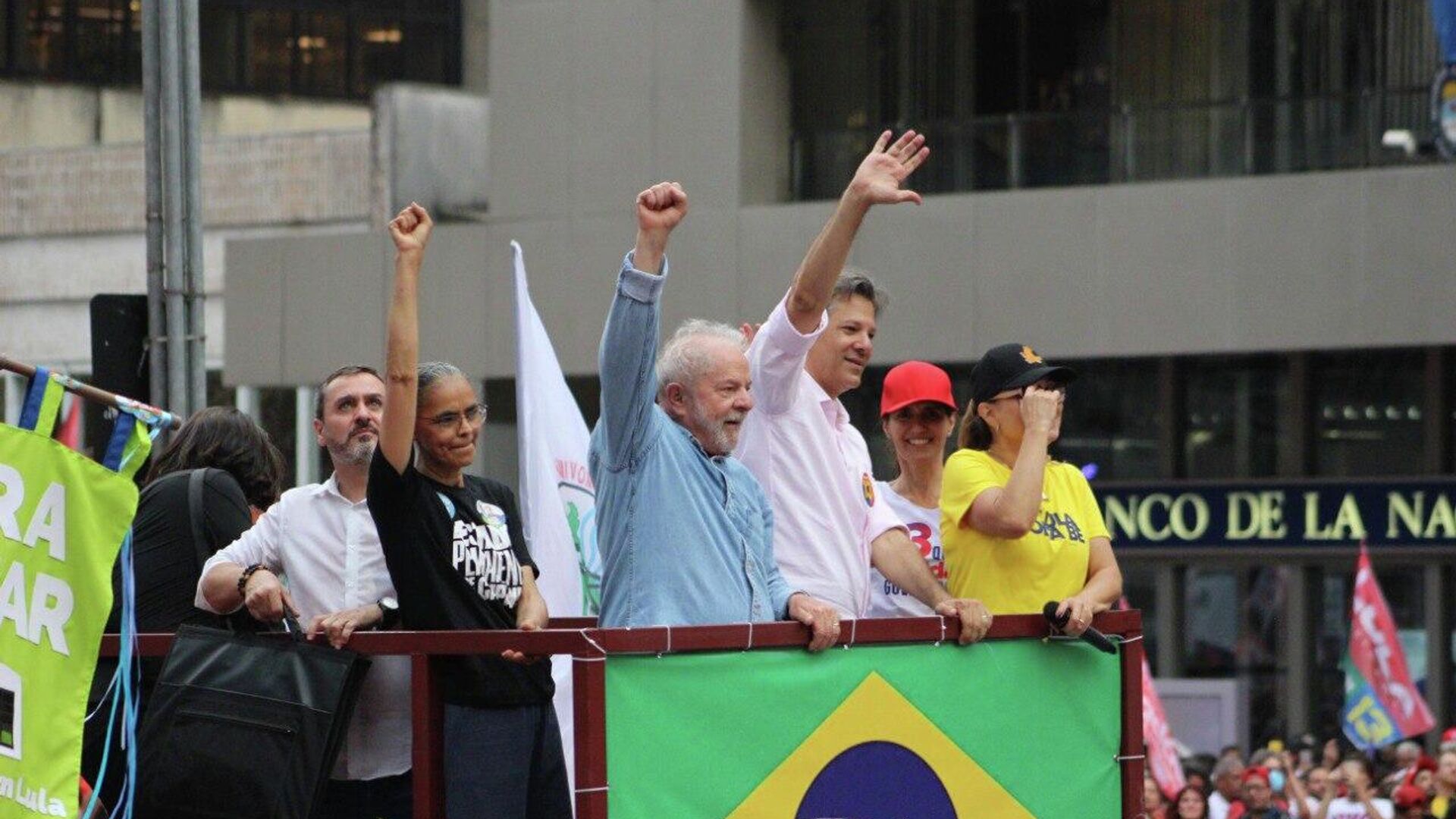 El exmandatario brasileño, Lula da Silva, en su último acto de campaña antes de la segunda vuelta de las elecciones - Sputnik Mundo, 1920, 29.10.2022
