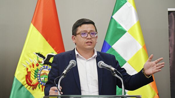 El ministro de Planificación del Desarrollo de Bolivia, Sergio Cusicanqui - Sputnik Mundo