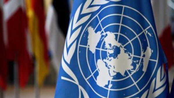 Bandera de la Organización de las Naciones Unidas (ONU). - Sputnik Mundo