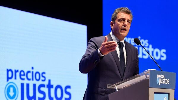 Sergio Massa, ministro de Economía argentino  - Sputnik Mundo
