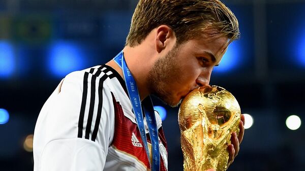Alemania resultó campeona del mundo en el torneo de 2014, celebrado en Brasil. - Sputnik Mundo
