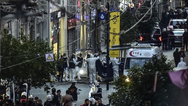 Después del atentado terrorista en la calle Istiklal, Turquía - Sputnik Mundo