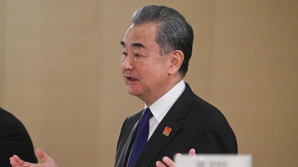 El ministro de Exteriores de China, Wang Yi - Sputnik Mundo