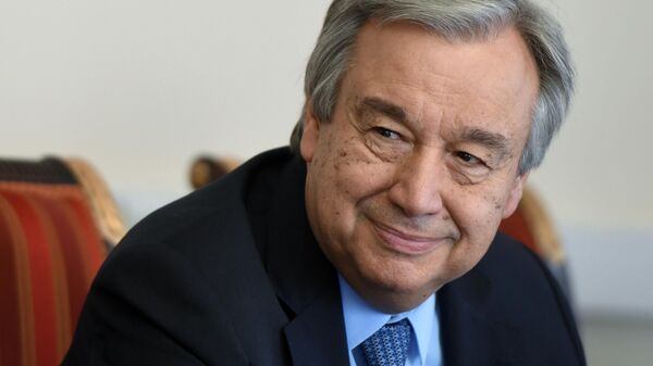 António Guterres, el secretario general de Naciones Unidas (ONU) - Sputnik Mundo