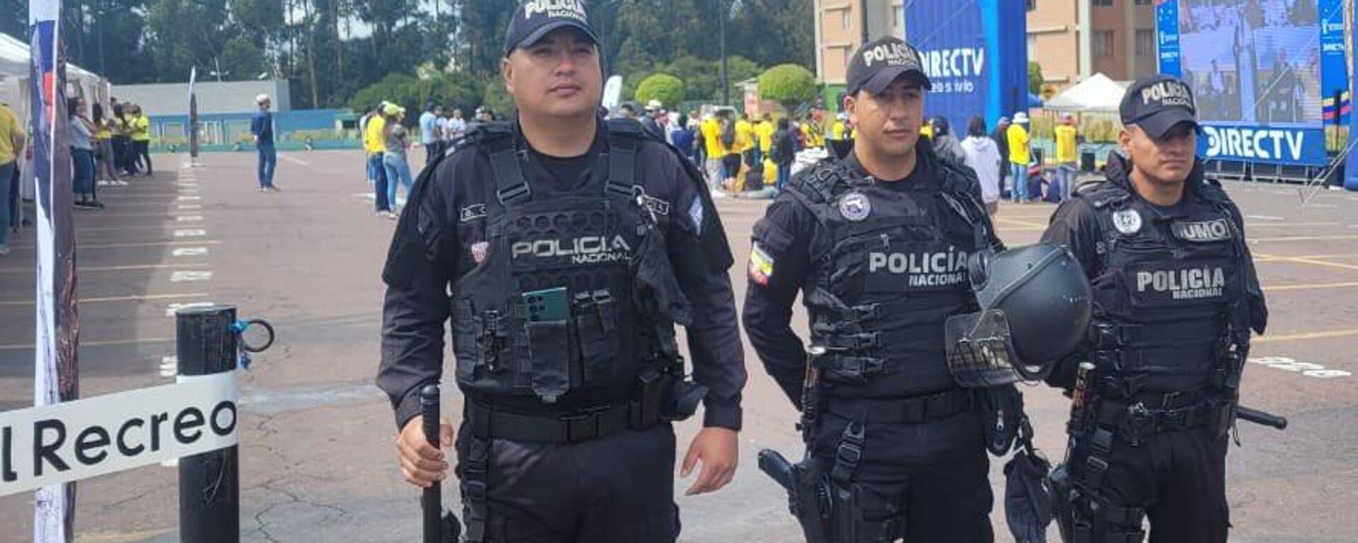 Elementos de seguridad de la Policía de Ecuador.  - Sputnik Mundo, 1920, 25.08.2023