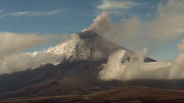 El volcán Cotopaxi en Ecuador  - Sputnik Mundo