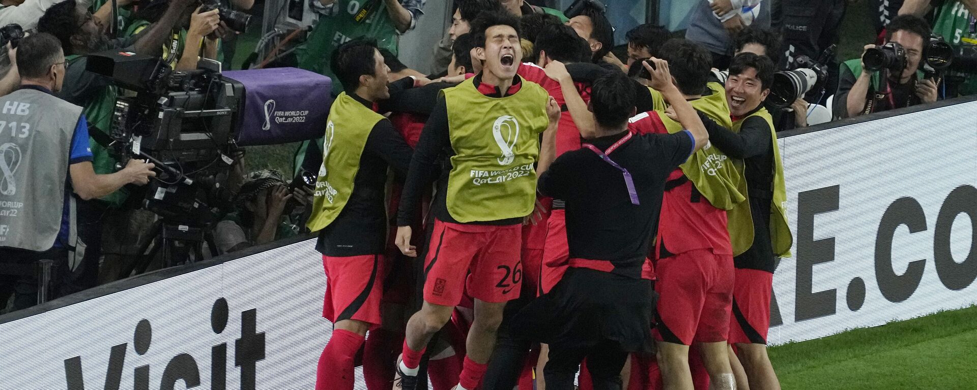 Corea del Sur derrota 2-1 a Portugal en la Copa Mundial de Catar 2022 - Sputnik Mundo, 1920, 02.12.2022