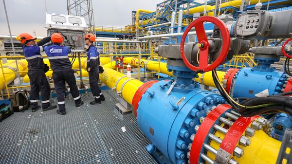 La planta de procesamiento de gas de Amur, que procesa gas multicomponente procedente del gasoducto Fuerza de Siberia - Sputnik Mundo