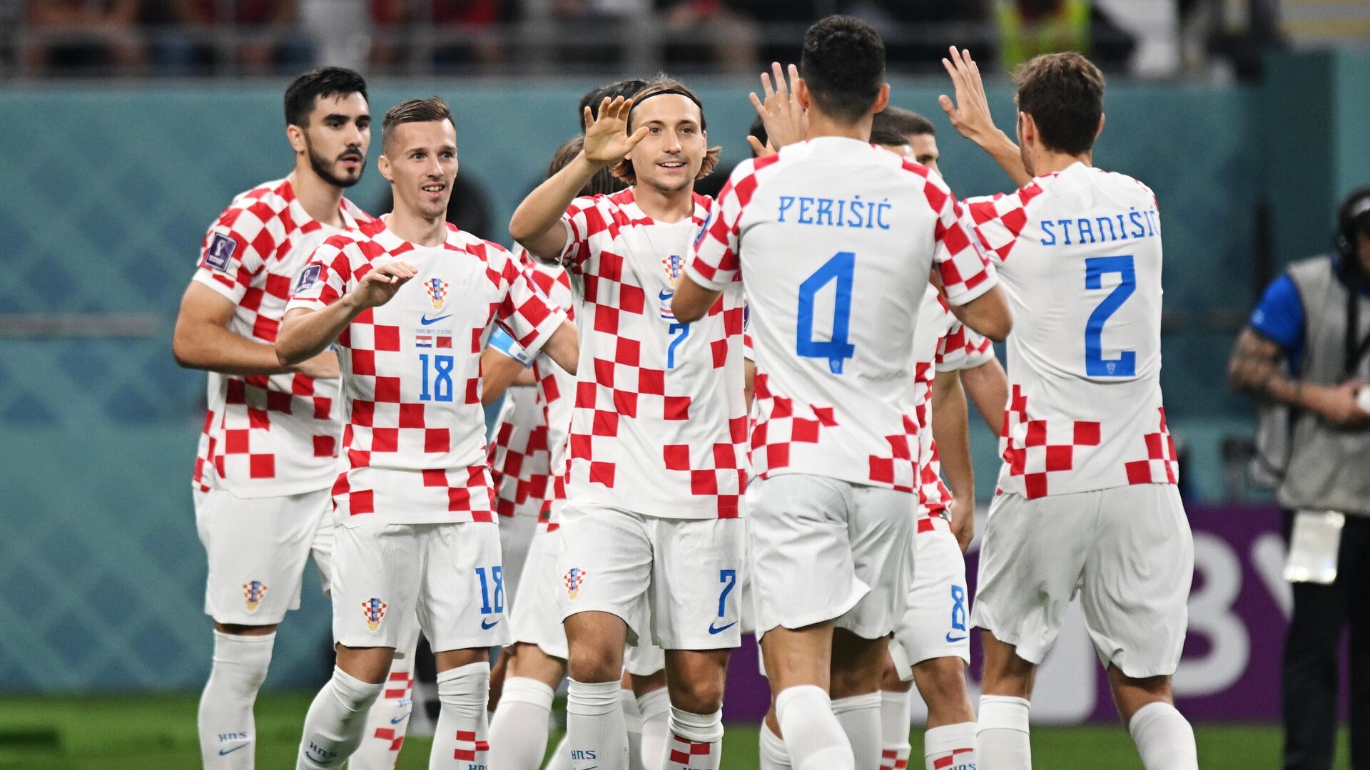 La selección de Croacia durante el Mundial 2022 - Sputnik Mundo, 1920, 17.12.2022