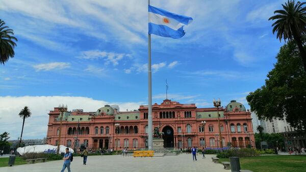 La Casa Rosada, sede del poder ejecutivo de Argentina, en Buenos Aires. - Sputnik Mundo