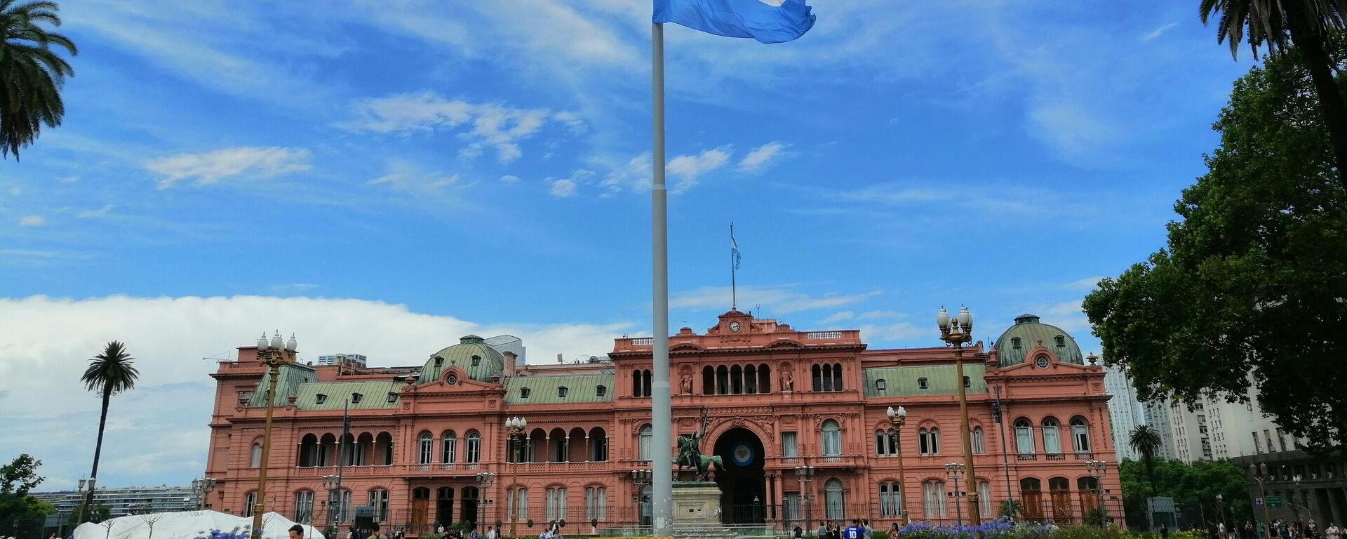 La Casa Rosada, sede del poder ejecutivo de Argentina, en Buenos Aires.  - Sputnik Mundo, 1920, 04.01.2023