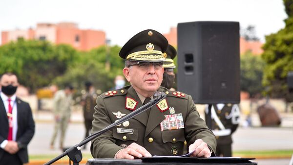 El ex comandante general del Ejército de Perú Walter Córdova - Sputnik Mundo