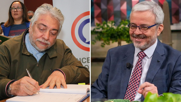 Los senadores del Frente Guasú Fernando Lugo y Jorge Querey - Sputnik Mundo