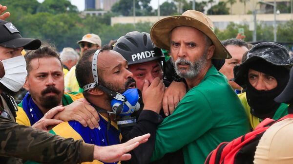 Las autoridades brasileñas calificaron los sucesos de la capital de un intento de golpe de Estado. - Sputnik Mundo
