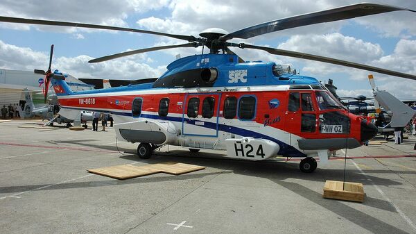 El helicóptero Super Puma EC225 LP  - Sputnik Mundo